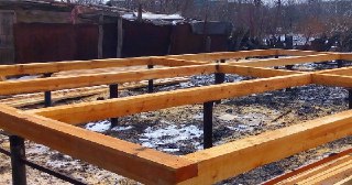 Пол на винтовых сваях Балашиха цена от 15789 руб.